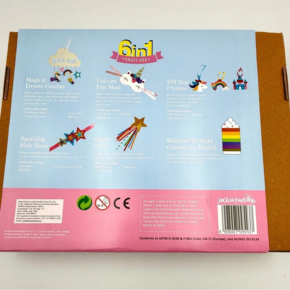 Unicorn Craft Kit for Kids - Picture 2 of 3